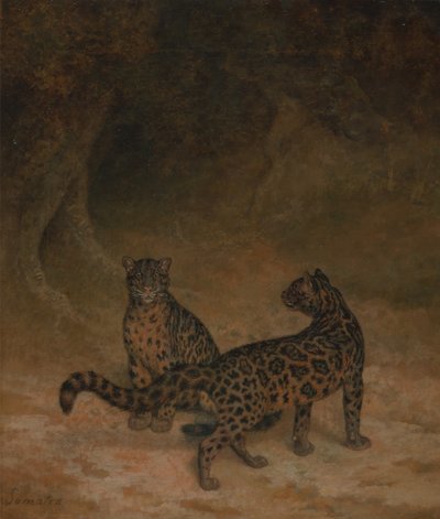 Nebelparder von Jacques Laurent Agasse